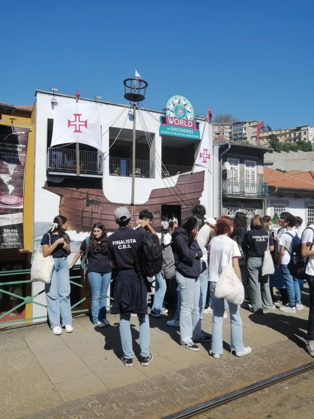 Intercâmbio com os alunos do CNSL do Porto