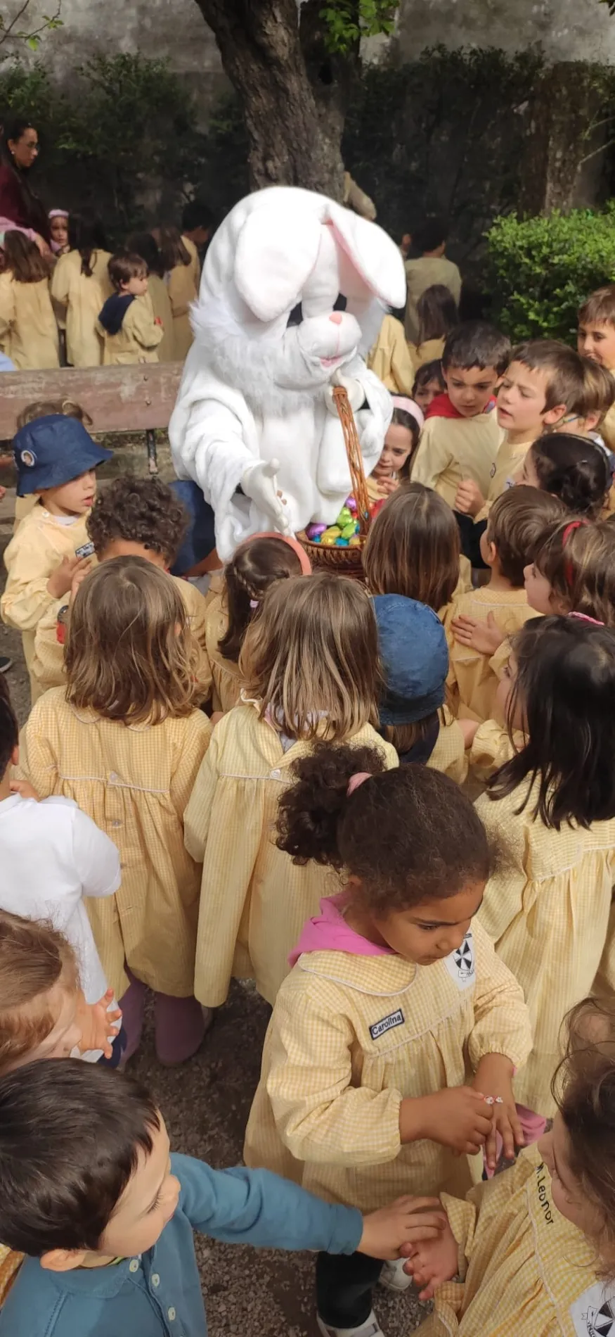 Caça aos ovos com os mais pequeninos